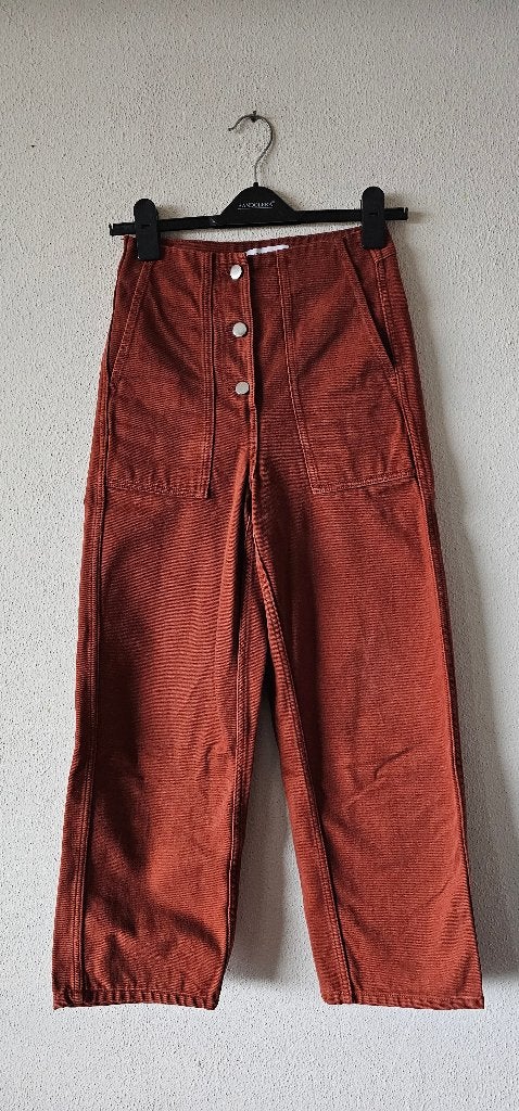 Corduroy broek & Other Stories, maat 34 (8125), Bruin, & Other Stories, Ophalen of Verzenden, Maat 34 (XS) of kleiner