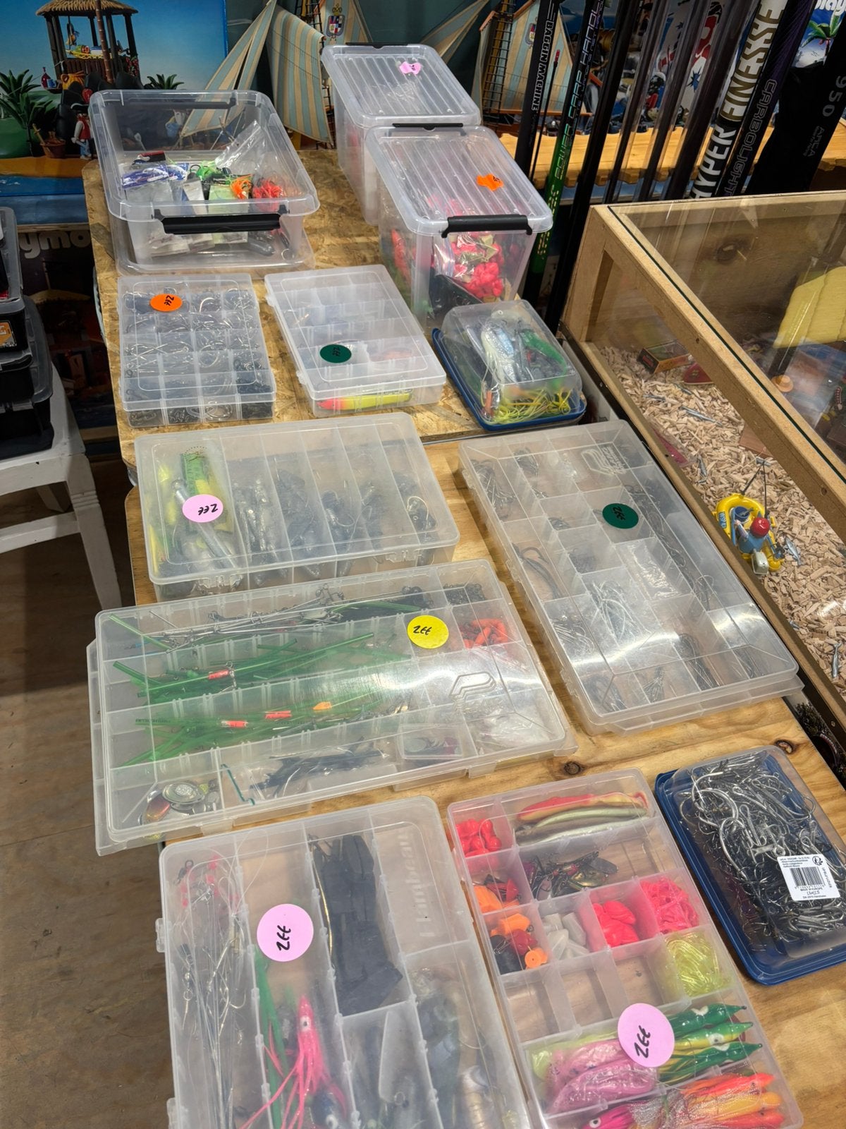 Zee vis spullen boxen vol per stuk of in een koop, Ophalen, Overige typen