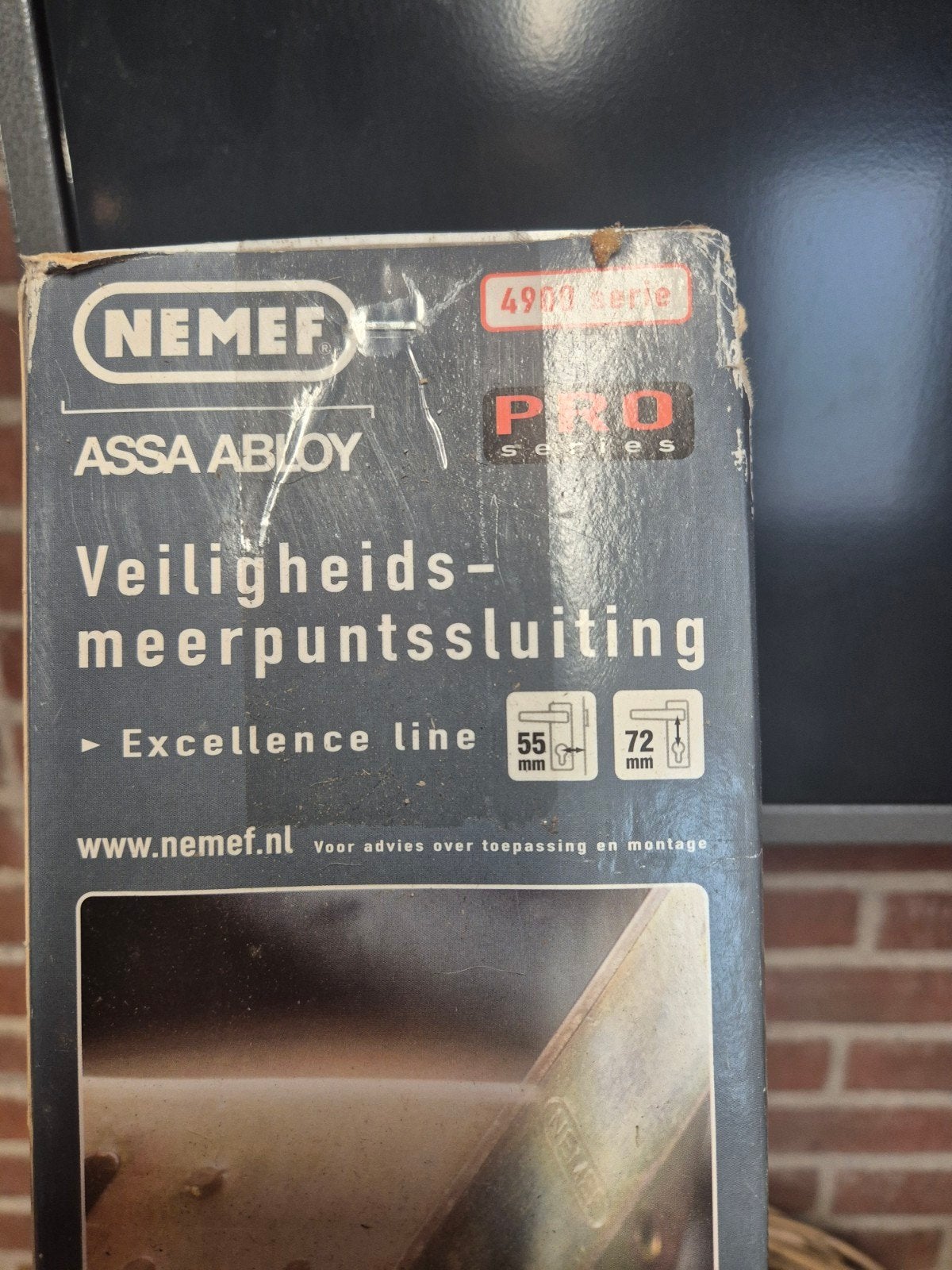 NEMEF Veiligheids-meerpuntsluiting PRO Series, Doe-het-zelf en Verbouw, Hang- en Sluitwerk, Ophalen, Nieuw, IJzer, Slot