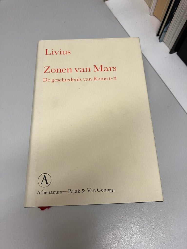Zonen van Mars De geschiedenis van Rome I-X, Ophalen of Verzenden, 14e eeuw of eerder, Gelezen, Europa