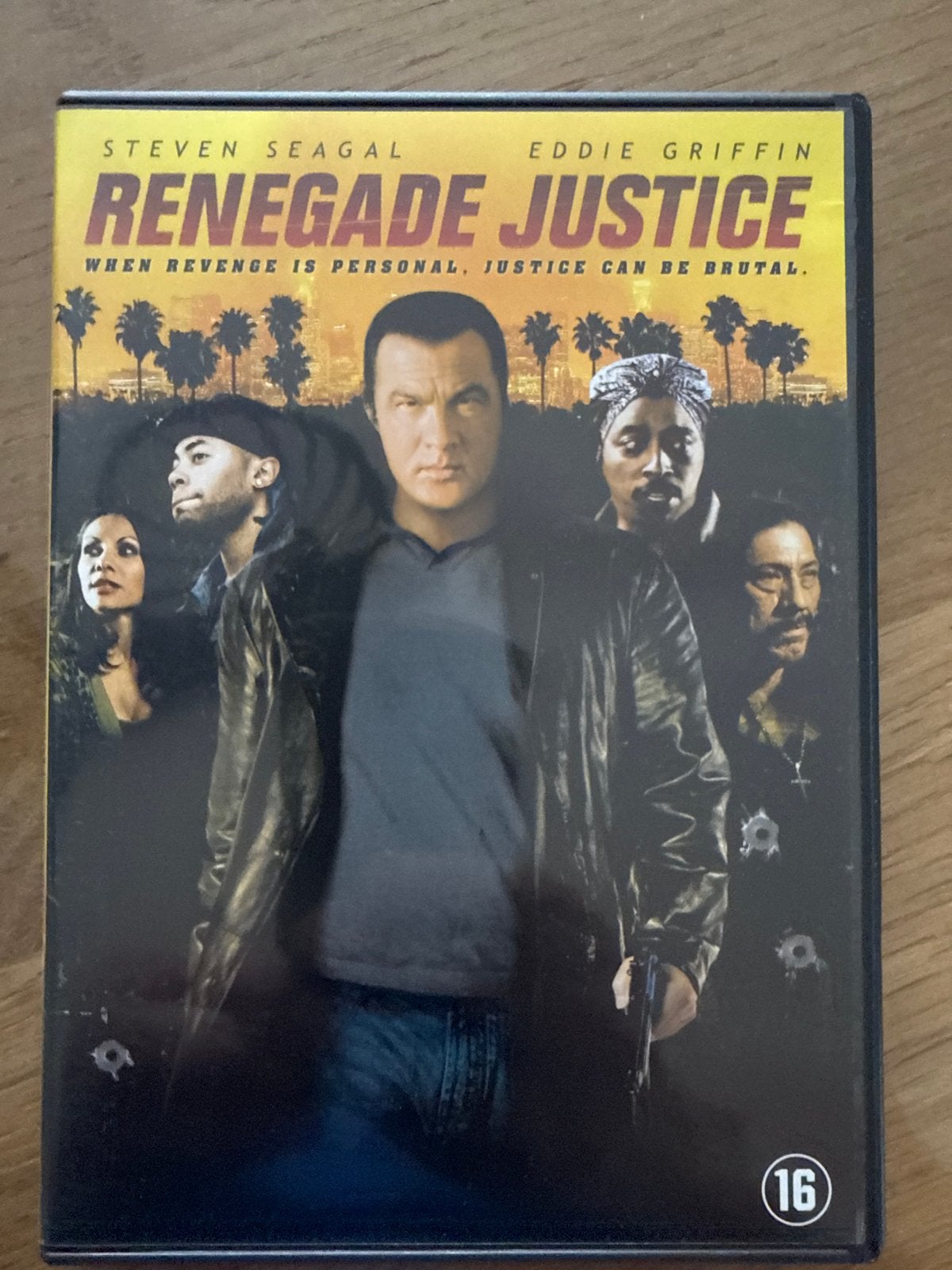Renegade Justice - Steven Seagal & Eddie Griffin DVD, Vanaf 16 jaar, Actie, Ophalen of Verzenden, Gebruikt