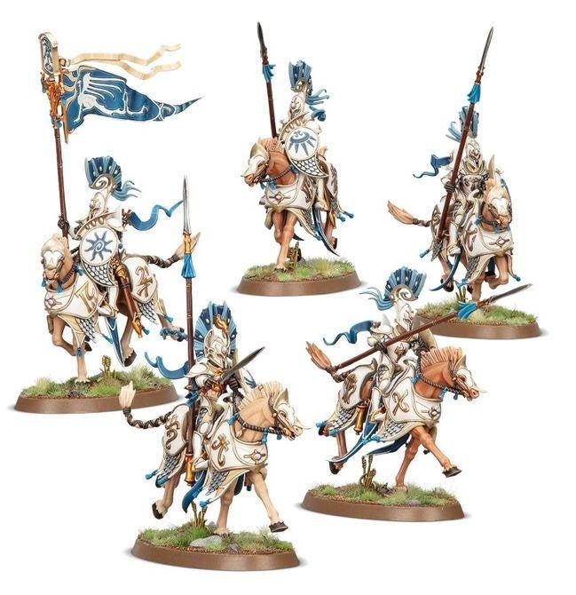 Lumineth Realm-lords Vanari Dawnriders (Warhammer AOS), Hobby en Vrije tijd, Ophalen of Verzenden, Nieuw, Warhammer 40000, Figuurtje(s)