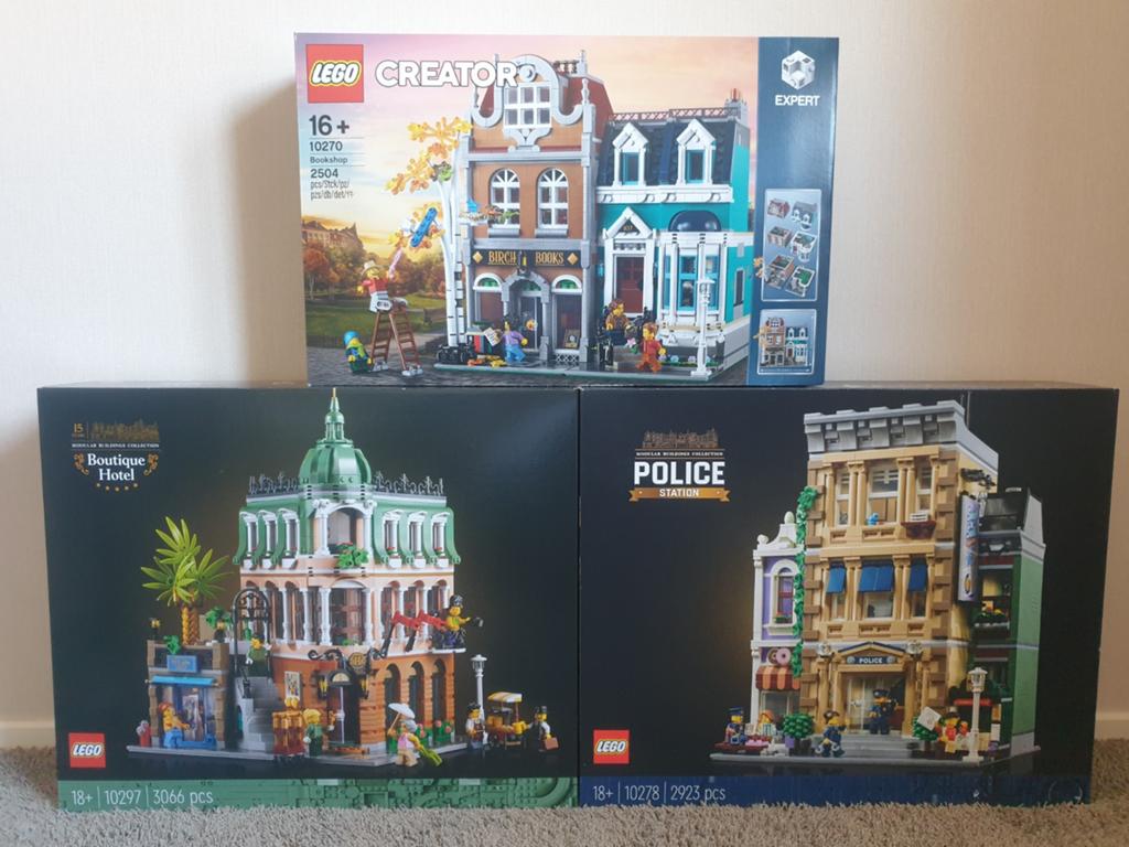 Combideal Lego Creator Expert Modulair 10270-10278-10297, Kinderen en Baby's, Speelgoed | Duplo en Lego, Ophalen of Verzenden