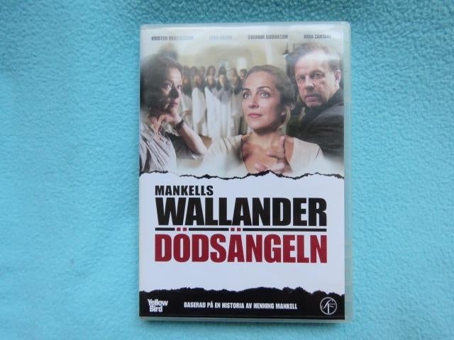 Zweedse DVD: Wallander - Dödsängeln mt oa Krister Henriksson, Vanaf 16 jaar, Ophalen of Verzenden, Zo goed als nieuw, Thriller