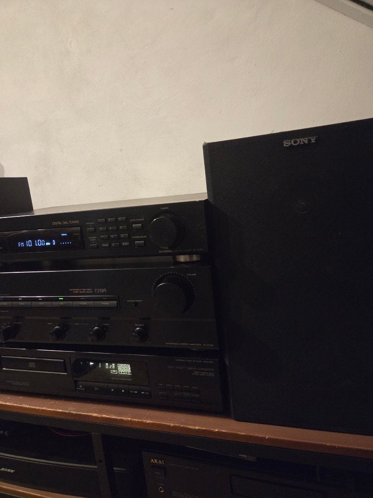 Sony stereo set compleet met speakers, Ophalen, Tuner of Radio, Losse componenten, Zo goed als nieuw
