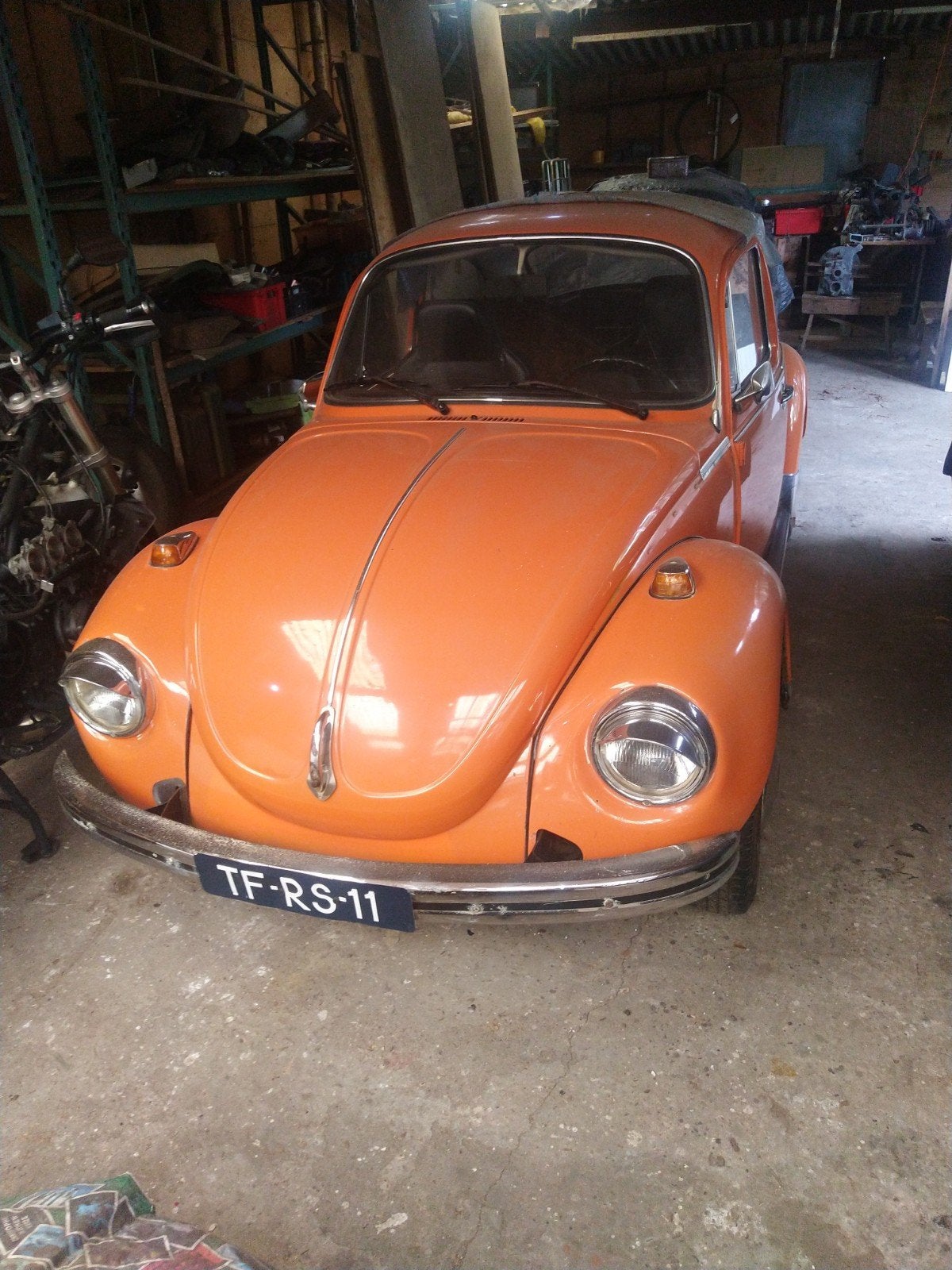 VW KEVER 1303 LPG, Ophalen