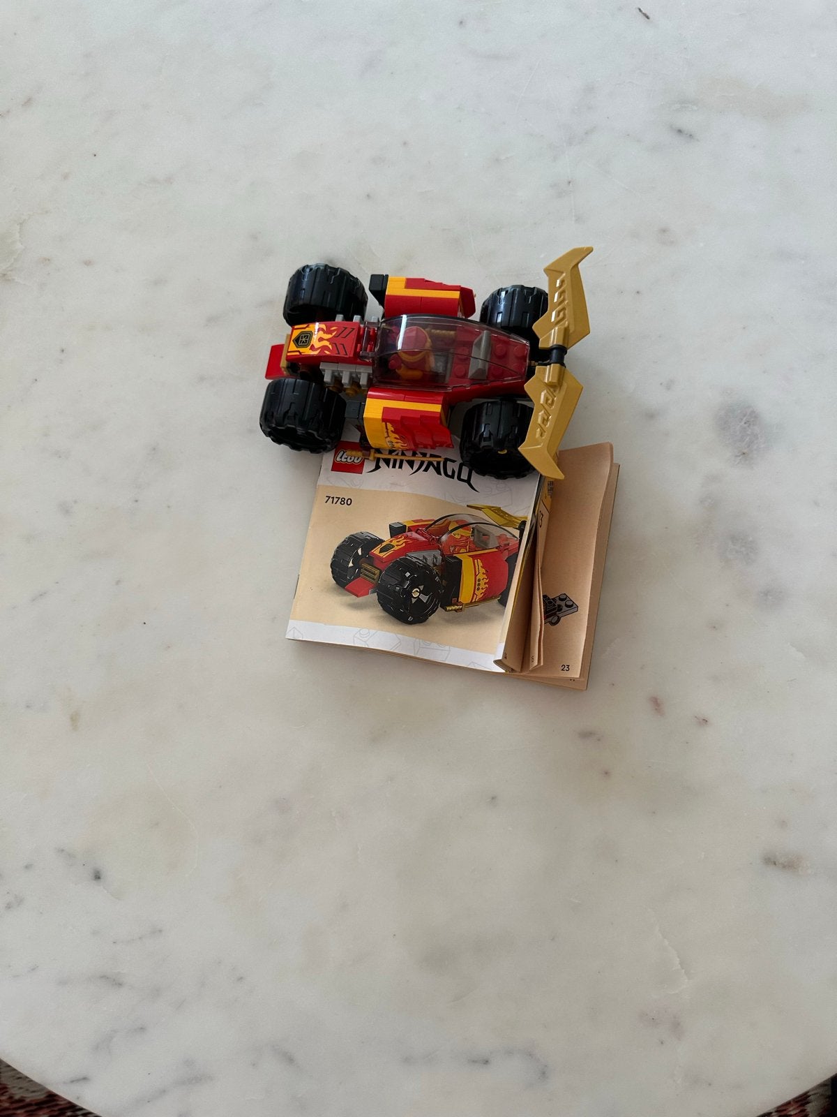 Lego Ninjago 71780 Kai's Vuurdraak Raceauto, Ophalen, Lego, Zo goed als nieuw, Compleet