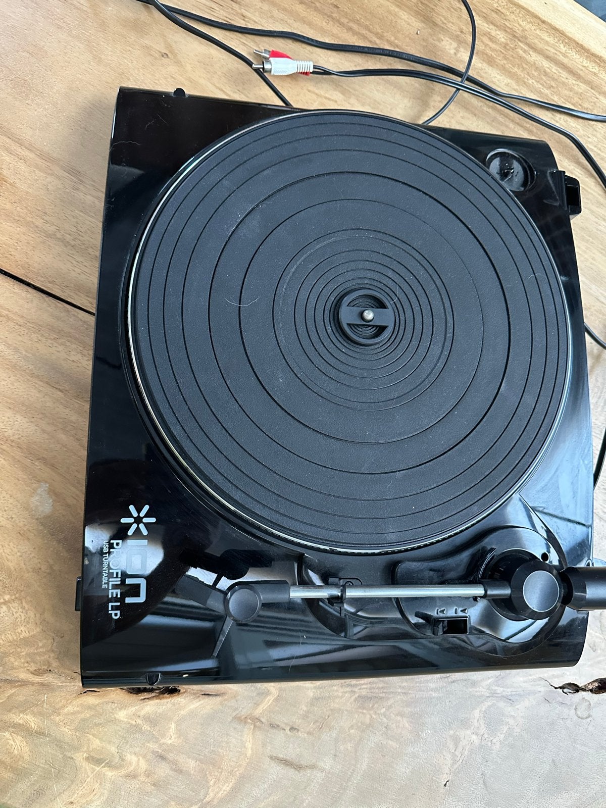 ION Profile LP USB Platenspeler - Nieuwe naald nodig, Overige merken, Gebruikt, Ophalen of Verzenden, USB-aansluiting