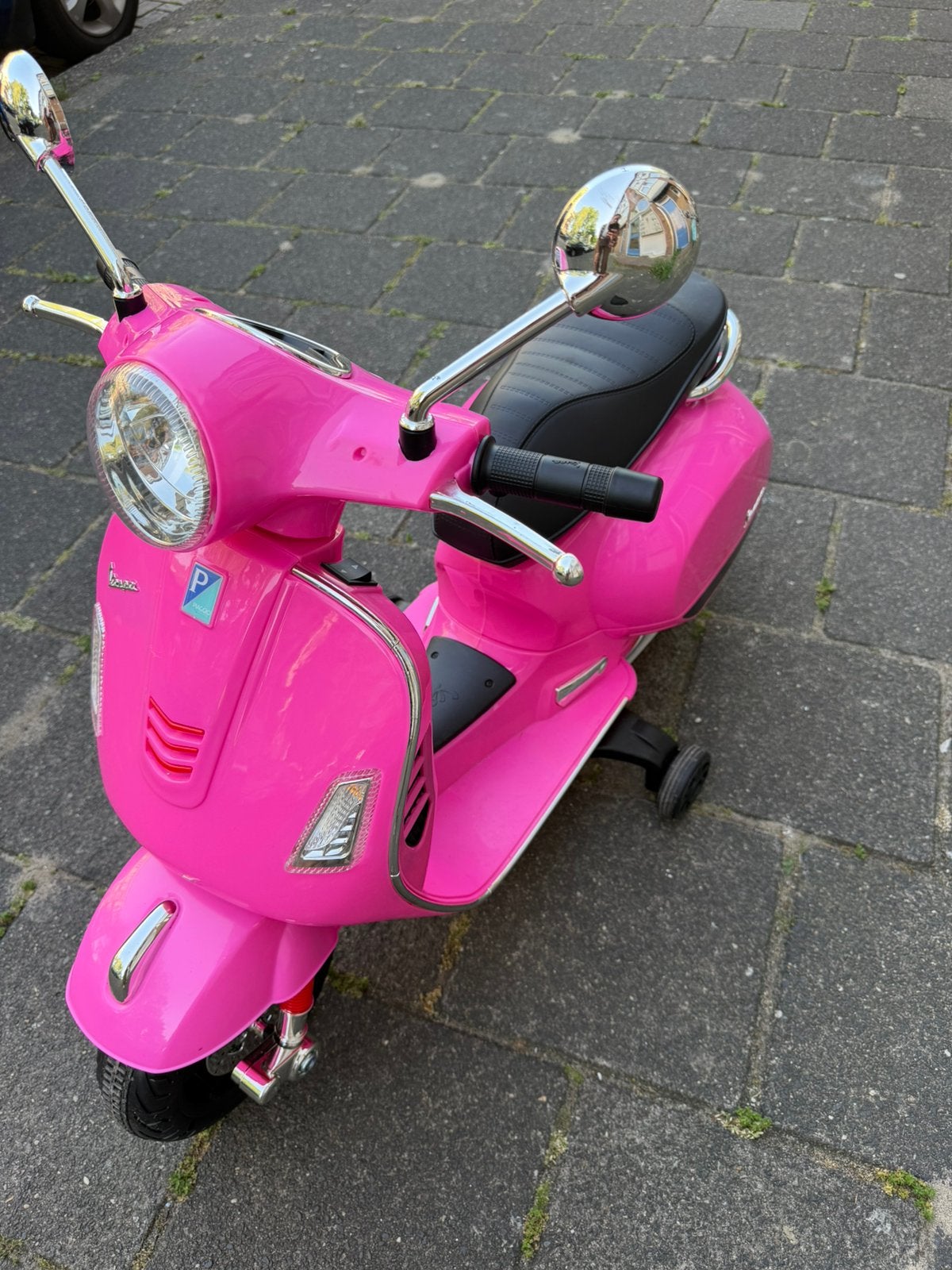 Eco Toys Elektrische Vespa Scooter, Ophalen, Zo goed als nieuw