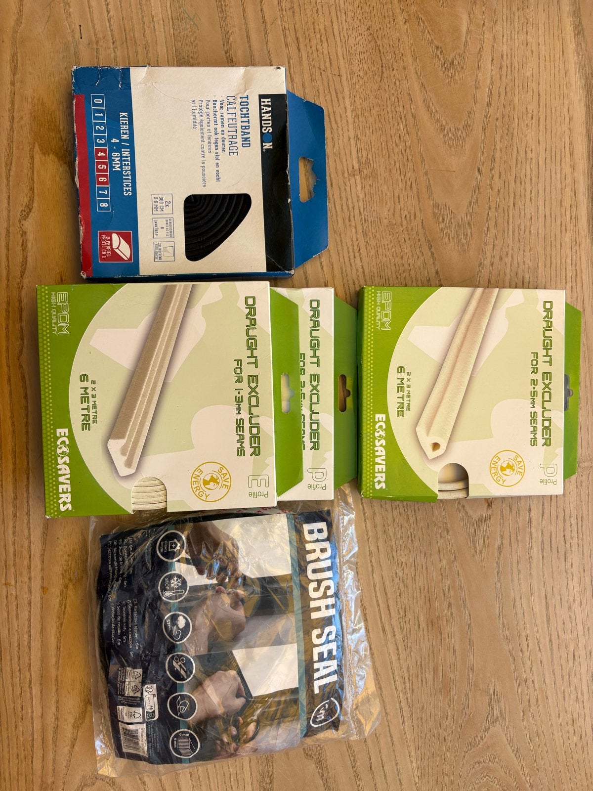 Verschillende tochtstrips: nieuw en zo goed als nieuw, Ophalen of Verzenden, Nieuw, Overige typen, Minder dan 200 cm