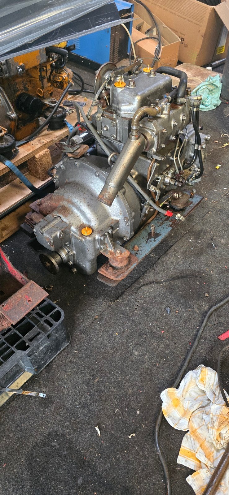 yanmar 2qm20, Ophalen