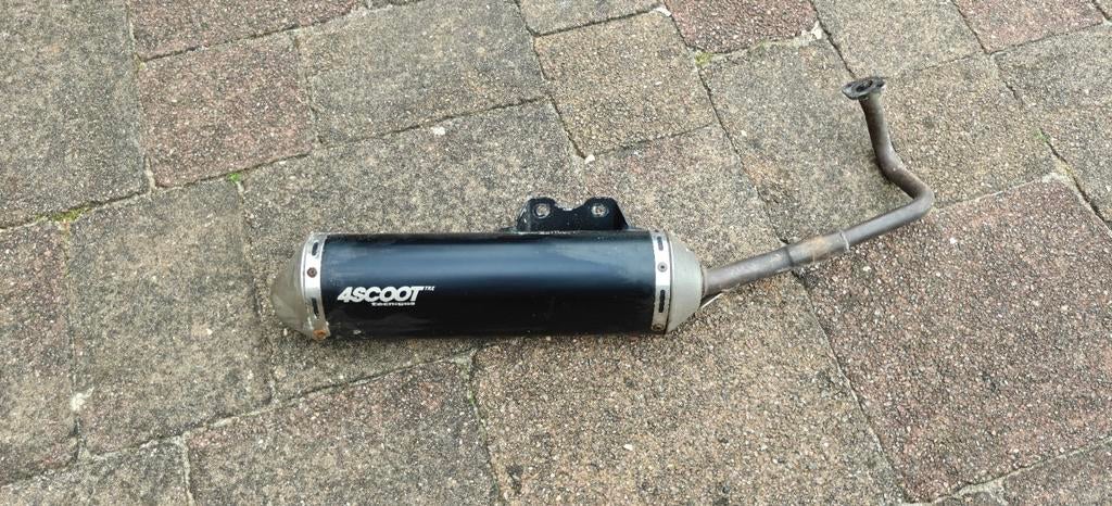 Technigas 4Scoot uitlaat GY6 12 inch, Ophalen, Gebruikt, Uitlaat, Overige merken