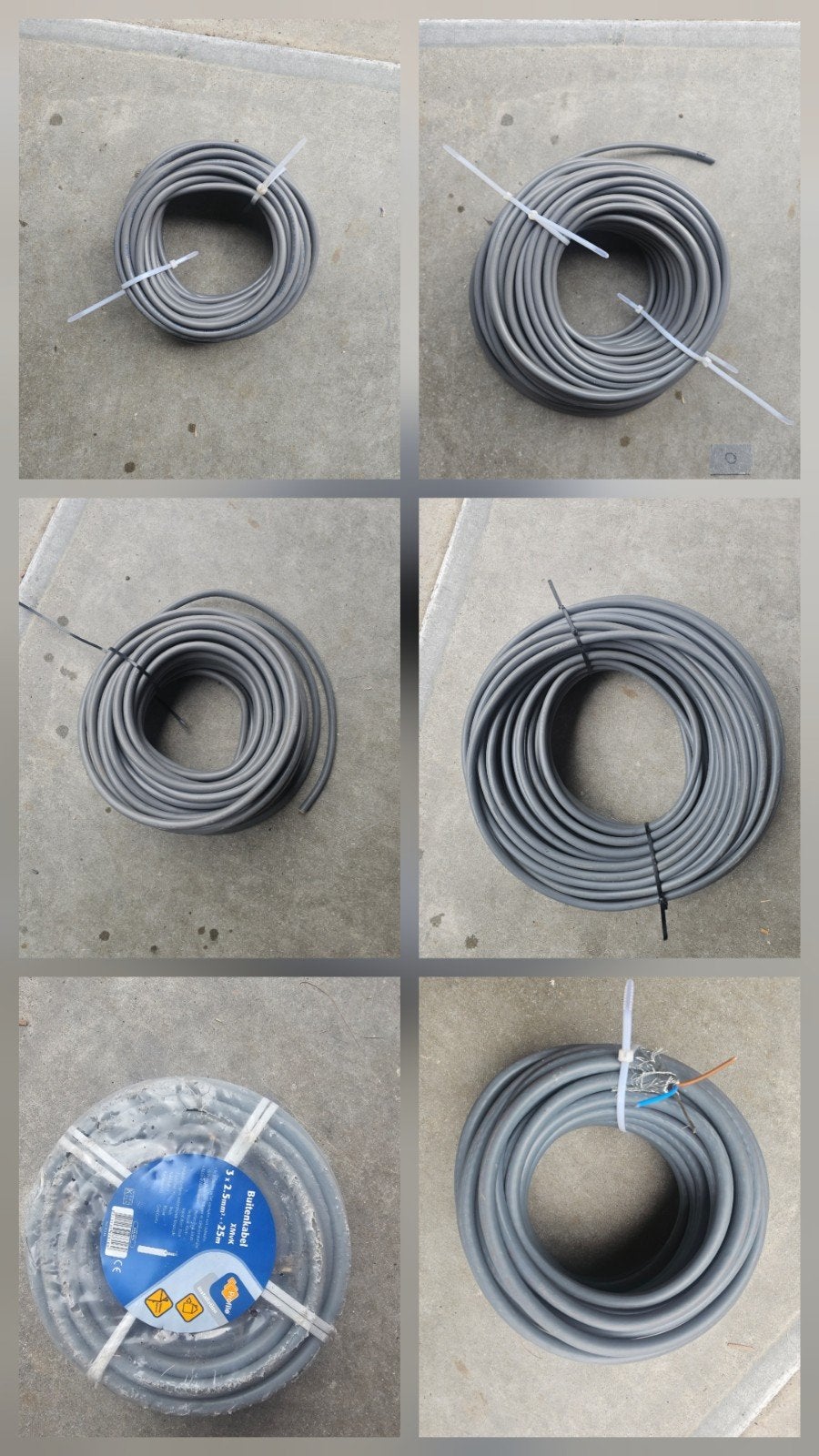 ALLEEN VANDAAG €50 P.S. ELEKTRA MATERIAAL, Ophalen of Verzenden, Kabel of Snoer