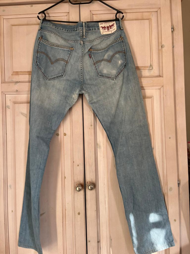 Levi’s 504 jeans maat 31/34, Ophalen of Verzenden, Zo goed als nieuw, Blauw, W30 - W32 (confectie 38/40)