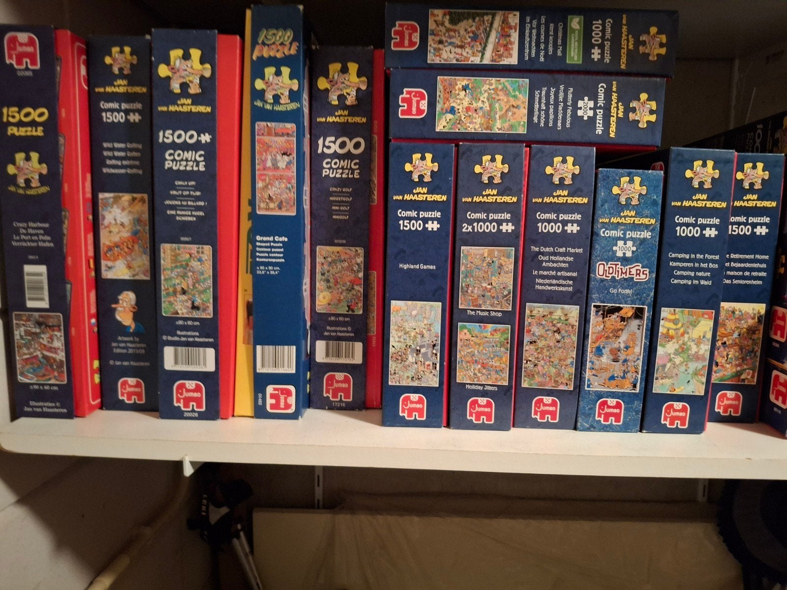 Jan van Haasteren Puzzels - 1500 stukjes, Ophalen, Meer dan 50 stukjes, Zo goed als nieuw