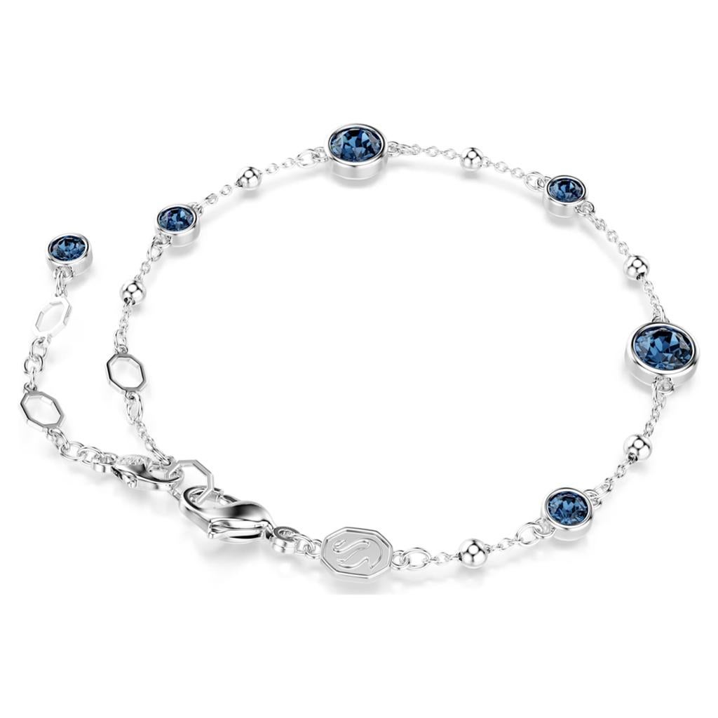 Swarovski Imber armband Ronde slijpvorm, Blauw, Met kristal, Overige materialen, Blauw, Nieuw