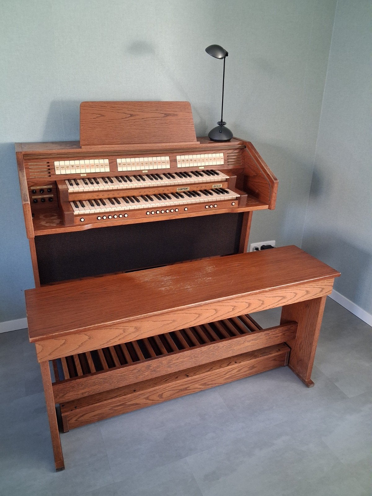 Orgel Content D2330 - in goede staat, Ophalen, Gebruikt, 2 klavieren, Orgel