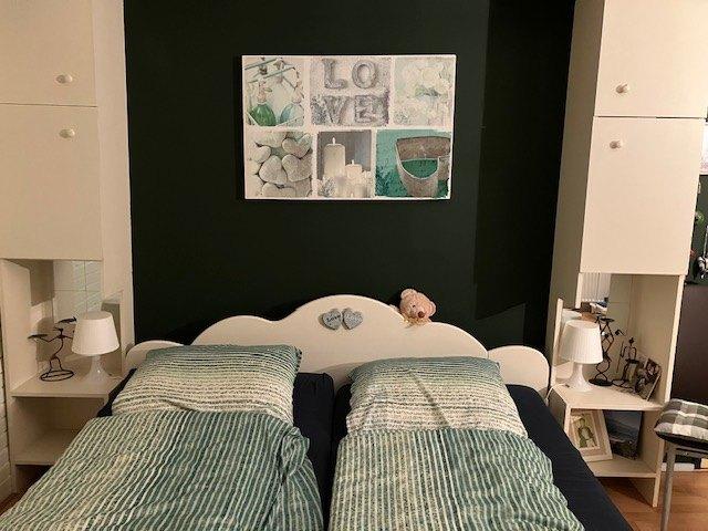 bed lisimo met nachtkastjes, Ophalen, Gebruikt, 55 tot 70 cm, 65 cm of meer