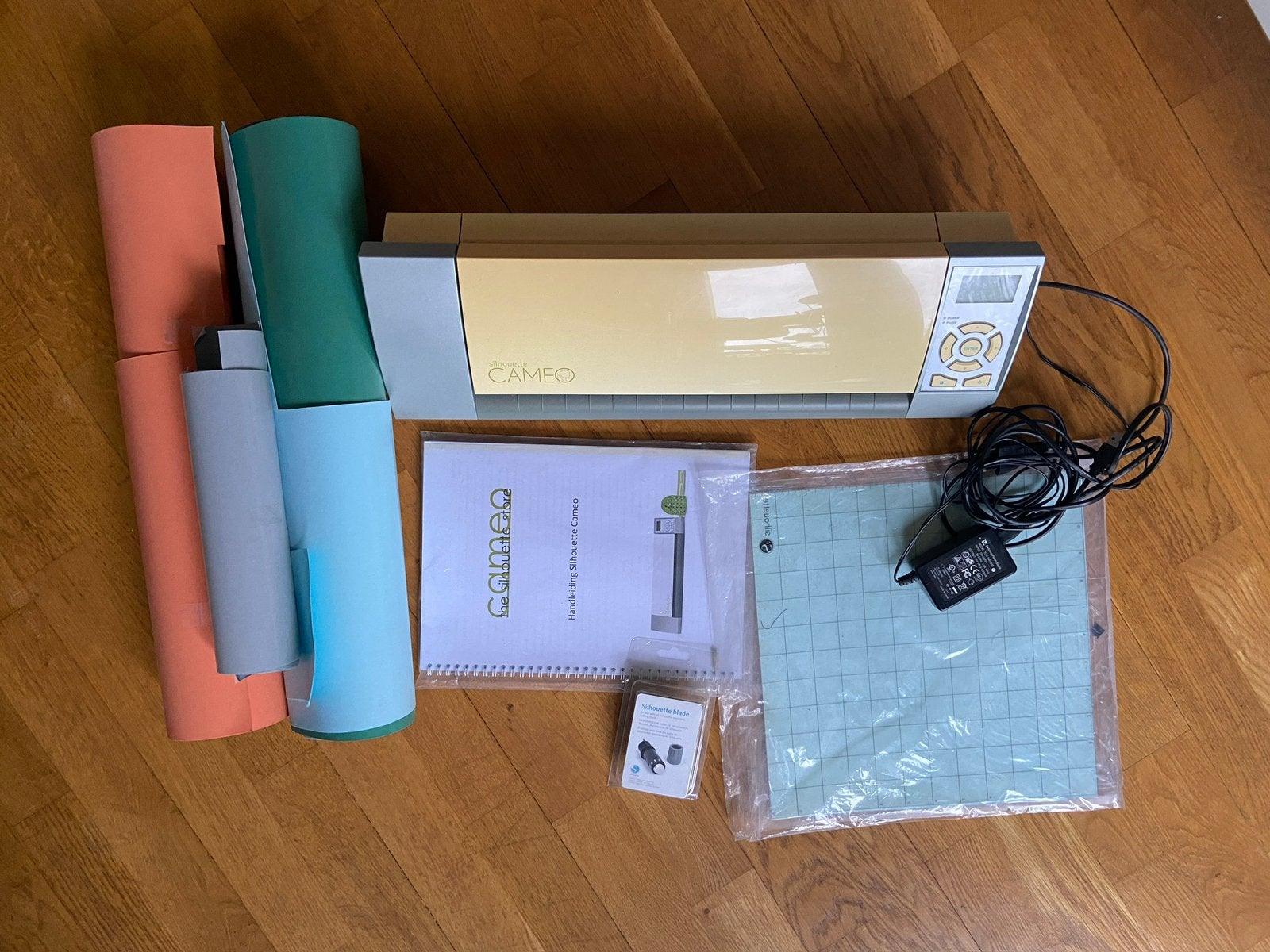 Snijplotter Silhouette Cameo 1 incl toebehoren en Flock, Ophalen, Gebruikt