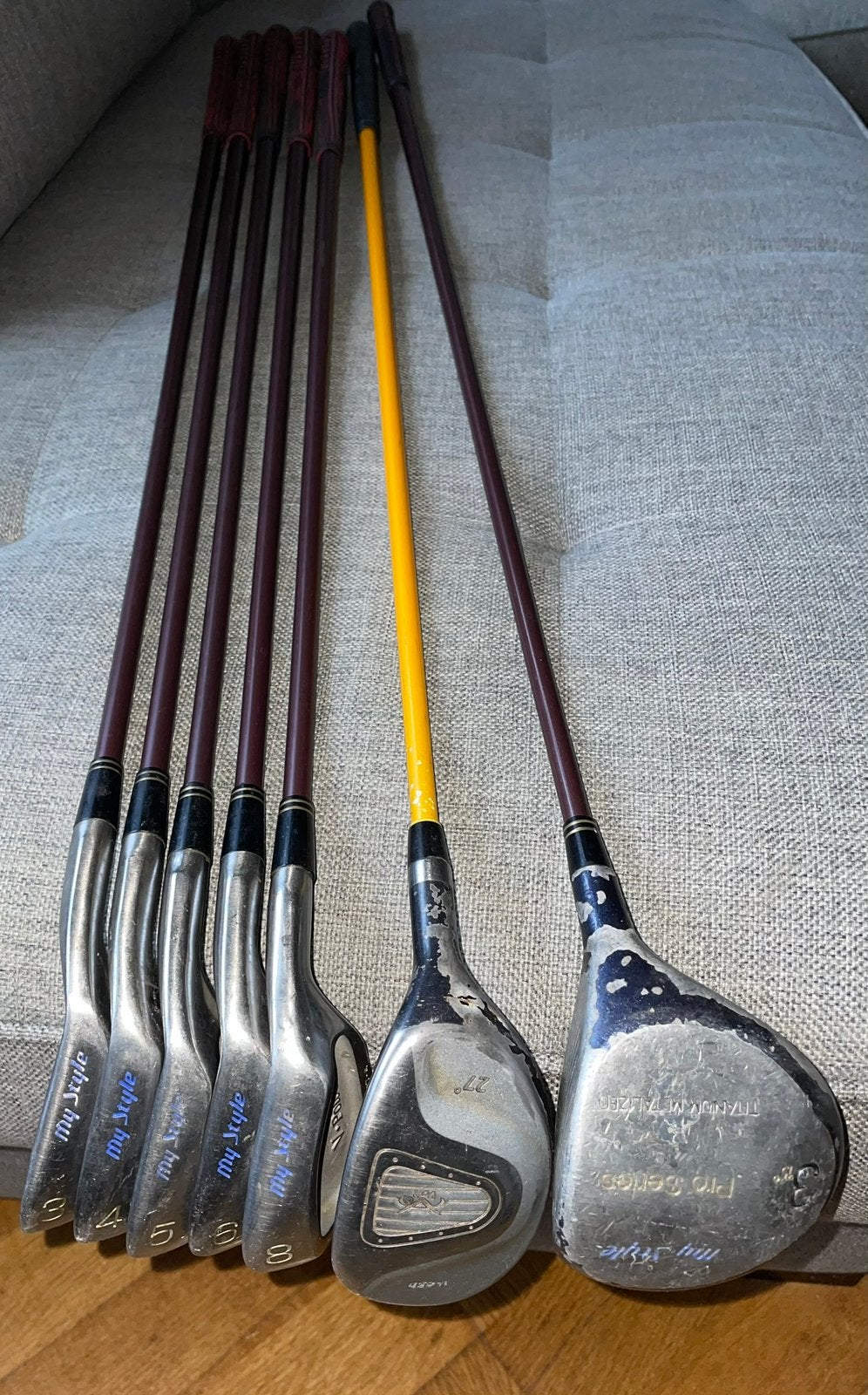 3-8 dames golfset golfclubs proserie my style