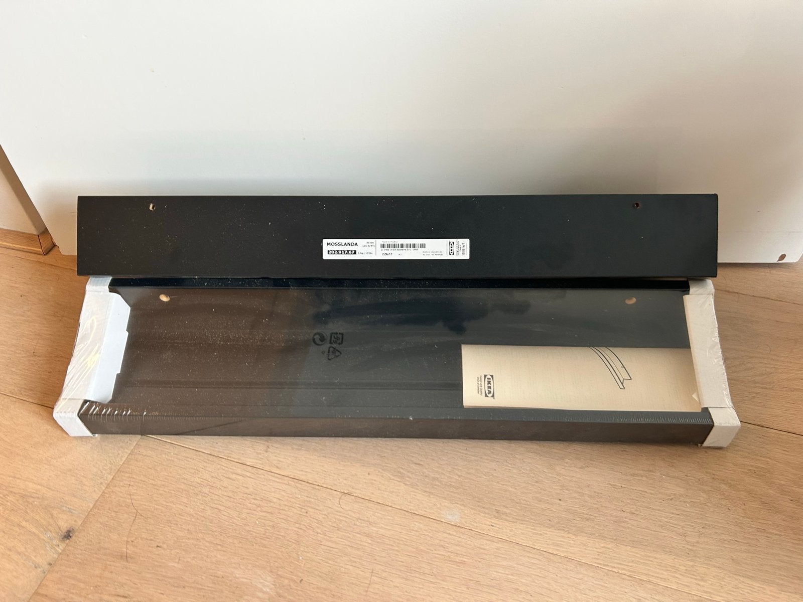 IKEA MOSSLANDA Fotolijst/fotoplank - Zwart (Nieuw), Ophalen, Nieuw