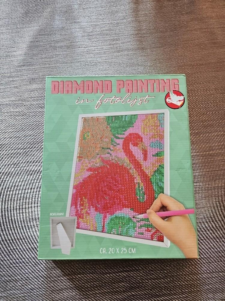 Diamond painting in fotolijst. Nieuw, Ophalen of Verzenden, Nieuw, Knutselwerk