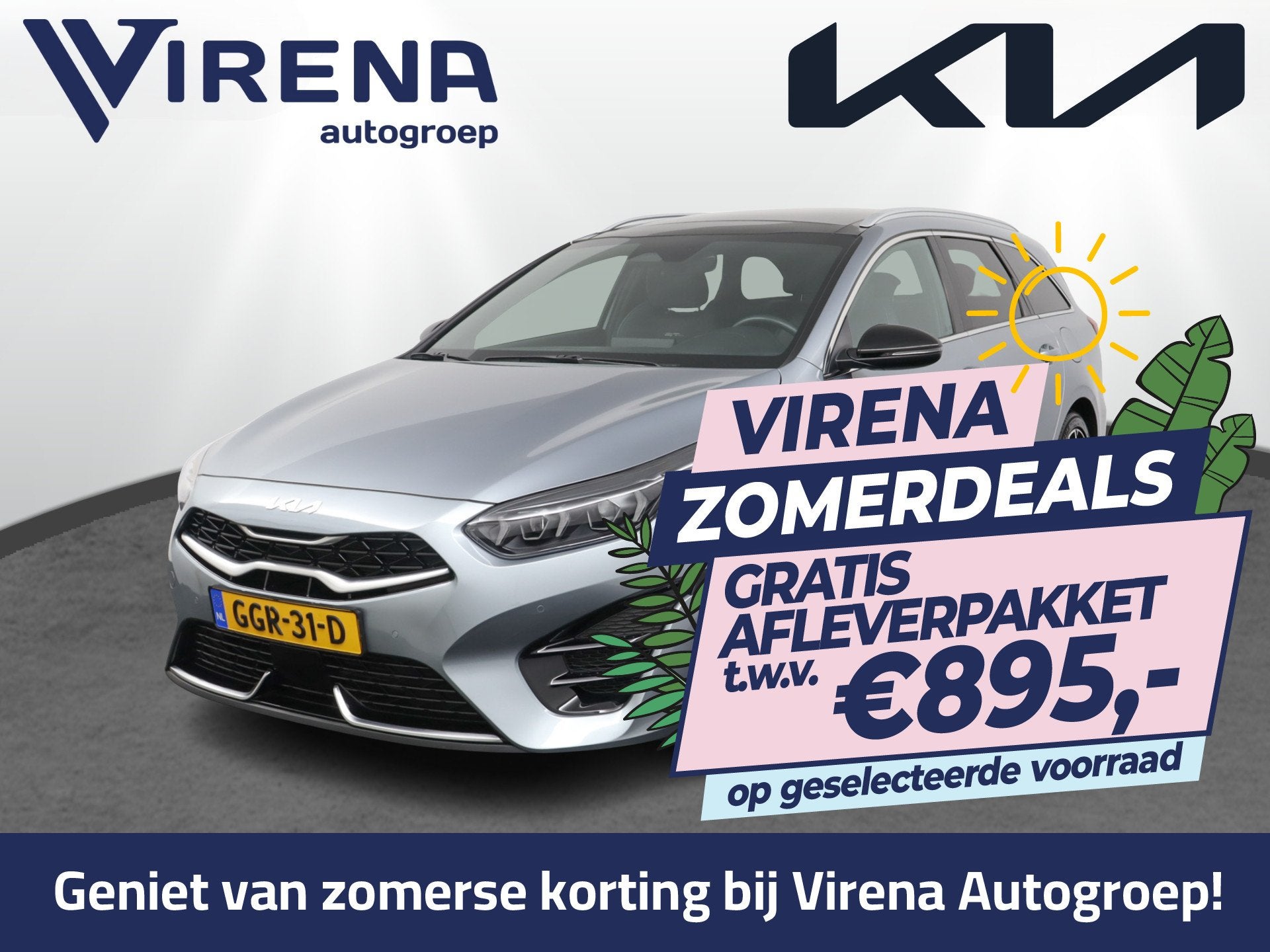 Kia Ceed Sportswagon 1.5 T-GDi GT-Line Apple Carplay/Android, Voorwielaandrijving, Gebruikt, Met garantie (alle), 610 kg