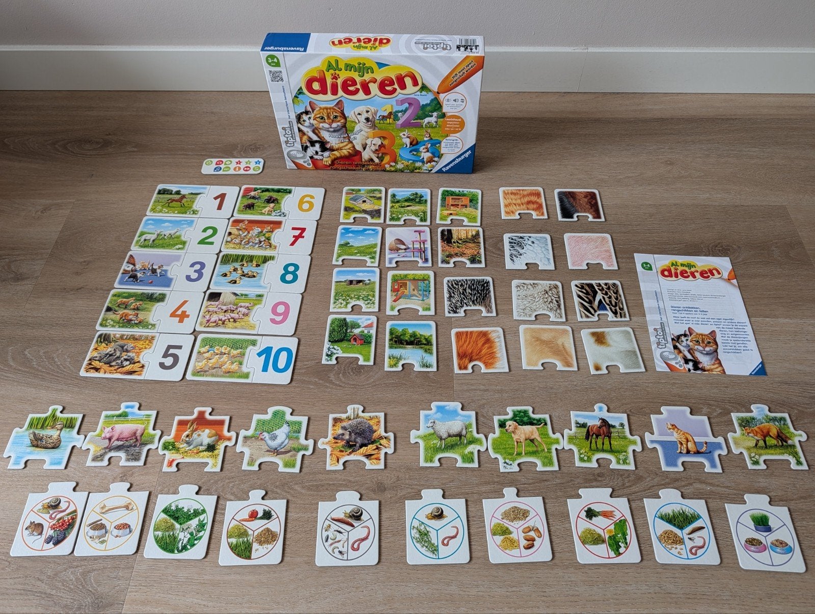 Tip toi al mijn dieren, Ophalen, Zo goed als nieuw