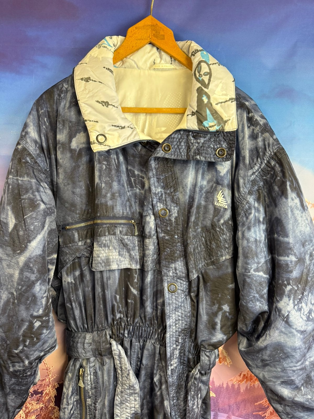 Vintage Fout Skipak van Lutha maat 52-54 / L, Kleding | Heren, Ophalen of Verzenden, Zo goed als nieuw, Maat 52/54 (L), Pak