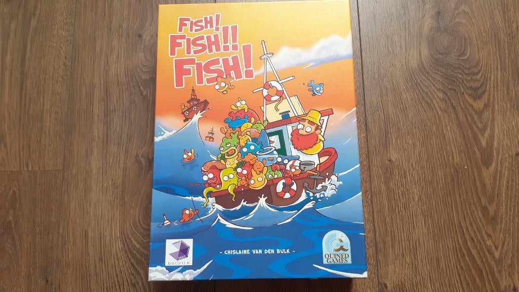 Fish fish fish, Vijf spelers of meer, Ophalen, Zo goed als nieuw, Quined Games
