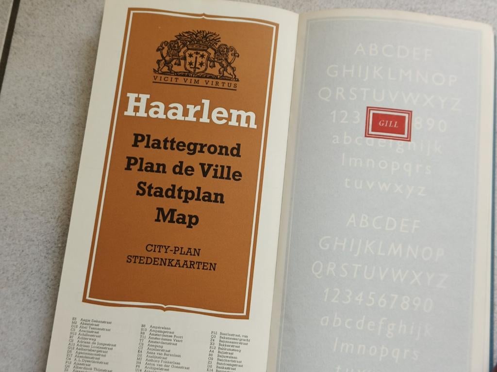 LETTERPROEF JOH. ENSCHEDÉ EN ZONEN, HAARLEM, Antiek en Kunst, Antiek | Boeken en Bijbels, Ophalen of Verzenden
