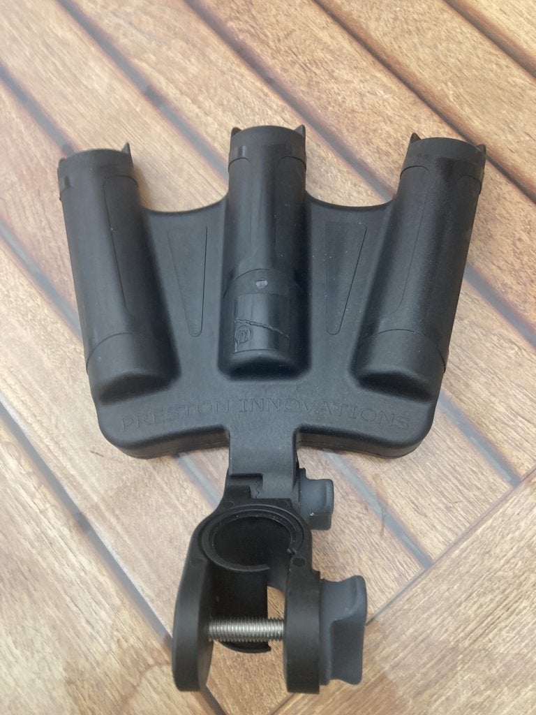 Te Koop PRESTON Steun voor 3 feeder Hengels 30 mm, Ophalen, Zo goed als nieuw, Overige typen