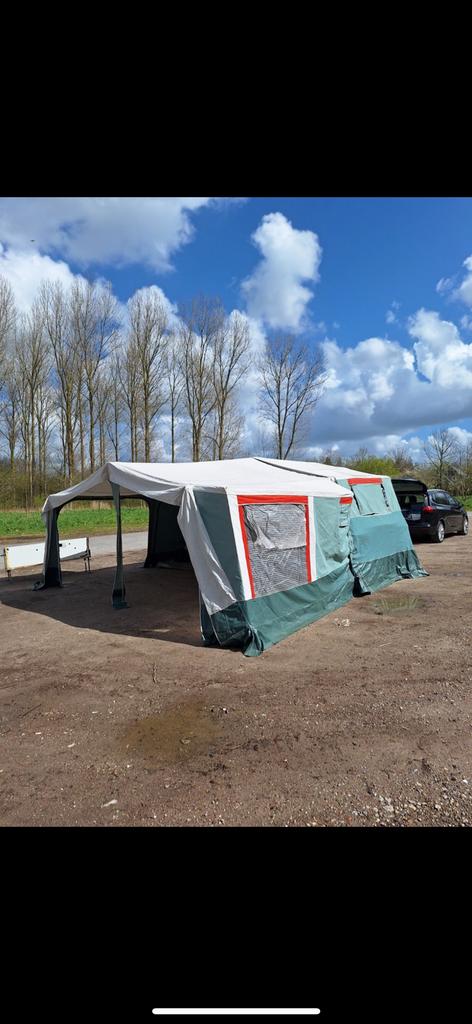 Vouwwagen Vendome Deluxe 1994 Inclusief Luifel! Te koop, Caravans en Kamperen, Ophalen, Tot en met 6