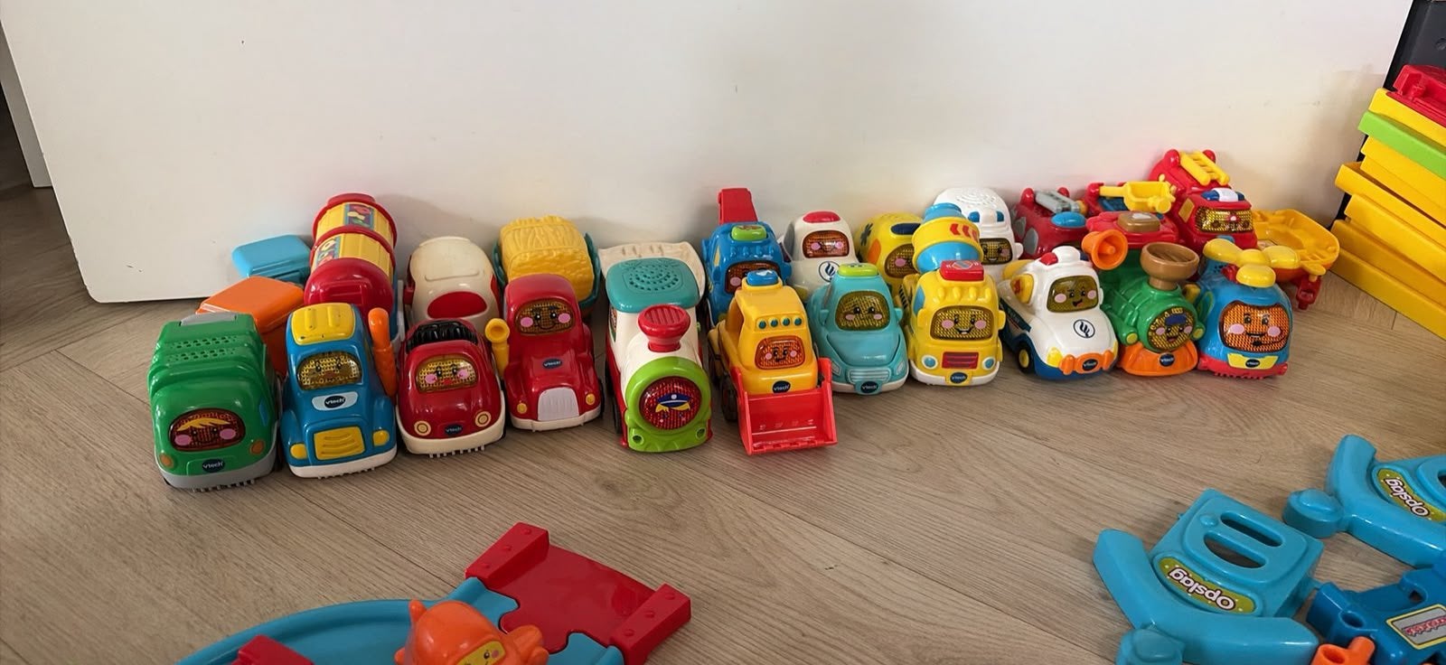 Toet Toet auto’s - V-Tech complete set, Kinderen en Baby's, Speelgoed | Vtech, Ophalen, Gebruikt, 2 tot 4 jaar