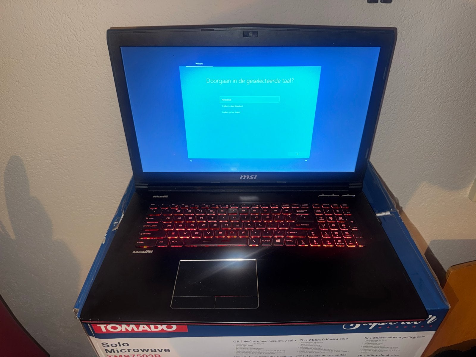 MSI Gaming Laptop - Krachtige Prestaties, Met videokaart, 8 GB, Ophalen of Verzenden, Zo goed als nieuw