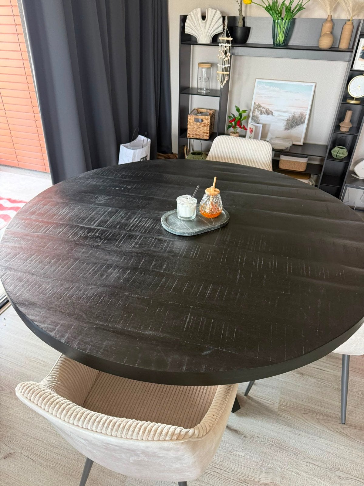 Eetkamer tafel 6 persoons, Ophalen, Rond