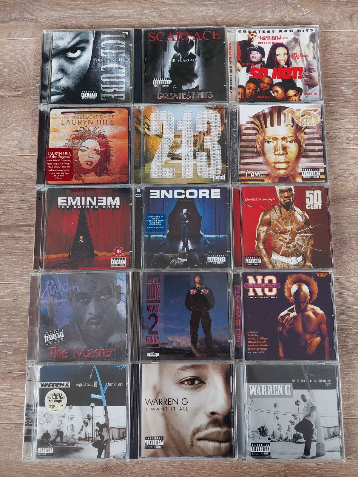 Diverse CD's: Hip-Hop & R&B collectie, Ophalen of Verzenden, Gebruikt, Album, Inclusief doosje