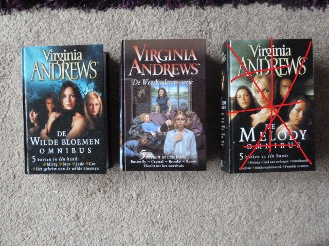 Virginia Andrews - 2 Omnibussen, Ophalen of Verzenden, Gelezen, Virginia Andrews, Amerika