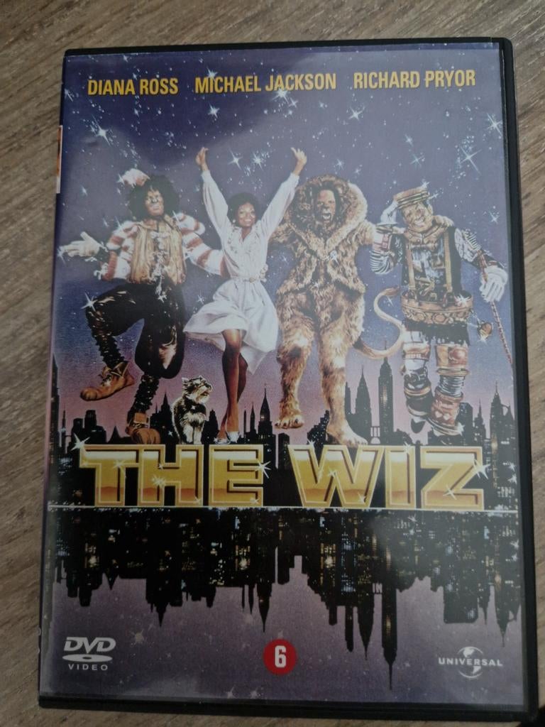 The wiz , michael jackson , Diana ross, Alle leeftijden, Ophalen of Verzenden, 1980 tot heden, Zo goed als nieuw