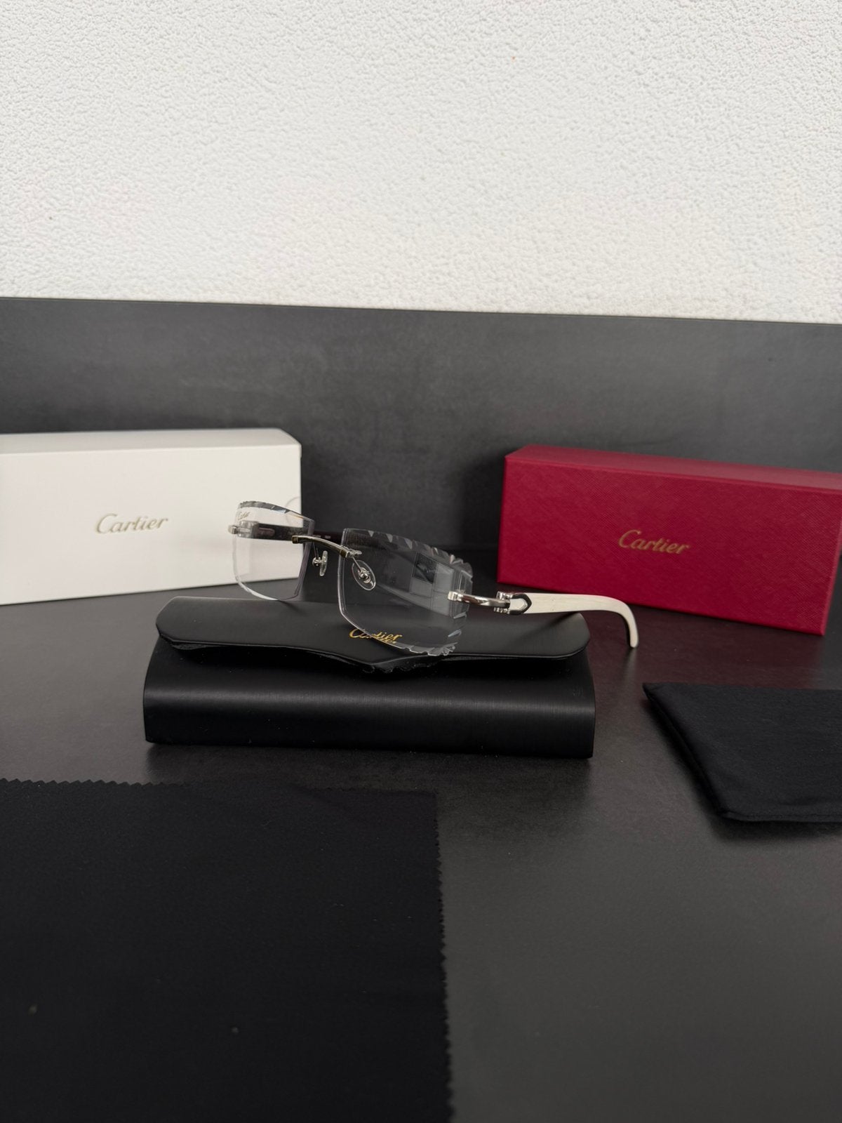 Cartier zonnebril buffalo horn meekleurend zon doorzichtig, Sieraden, Tassen en Uiterlijk, Zonnebrillen en Brillen | Heren, Overige merken