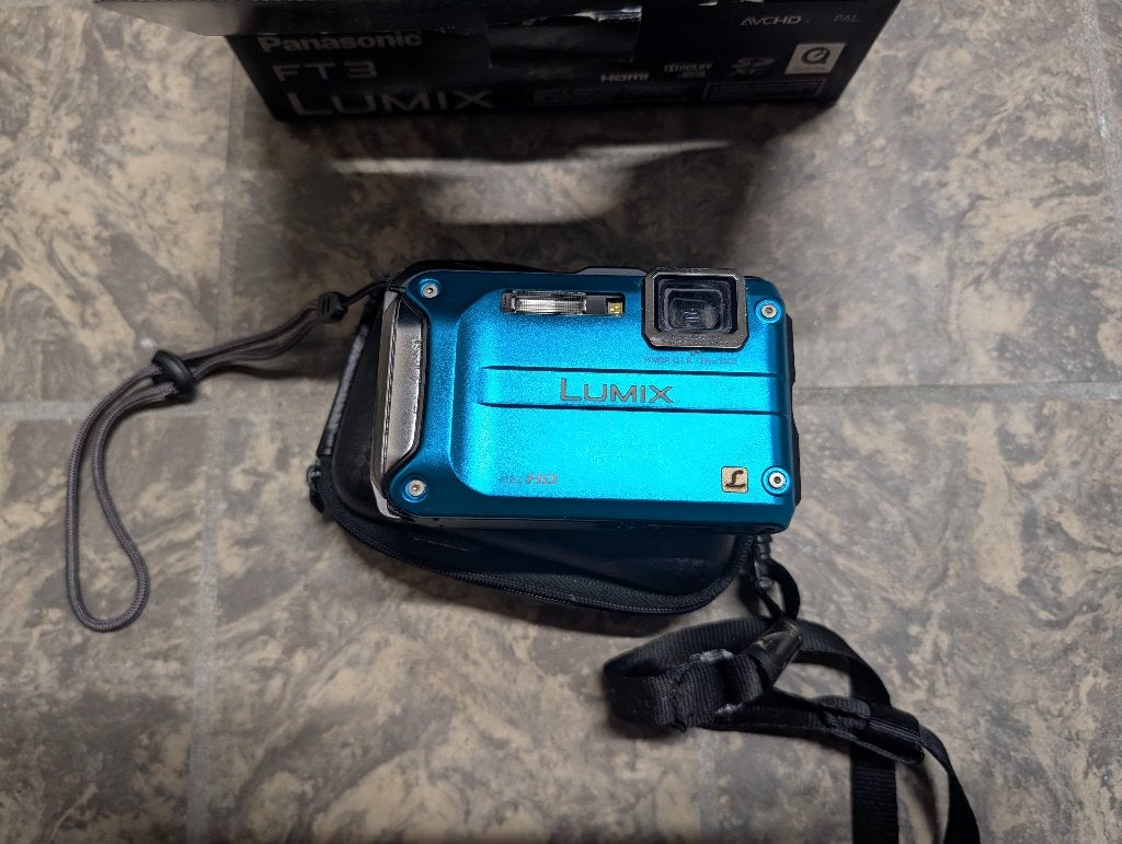 Panasonic Lumix DMC-FT3EG-A onderwatercamera, Gebruikt, Schokbestendig, Compactcamera, Panasonic