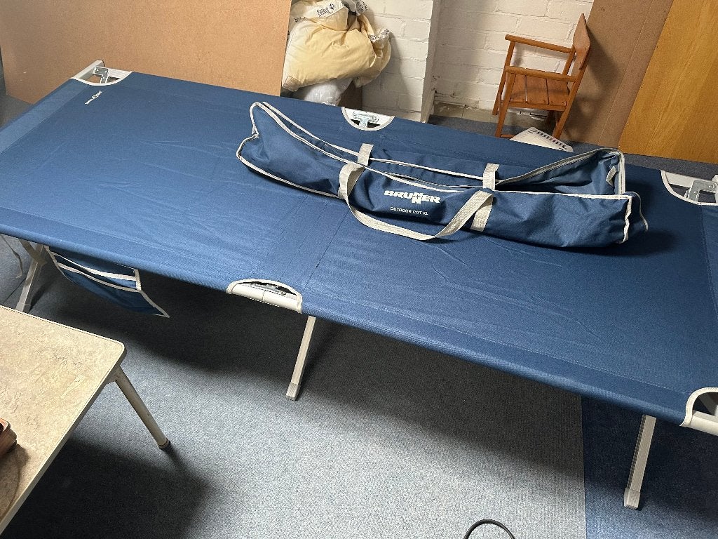 Veldbedden XL Brunner  cot XL, Ophalen, Zo goed als nieuw