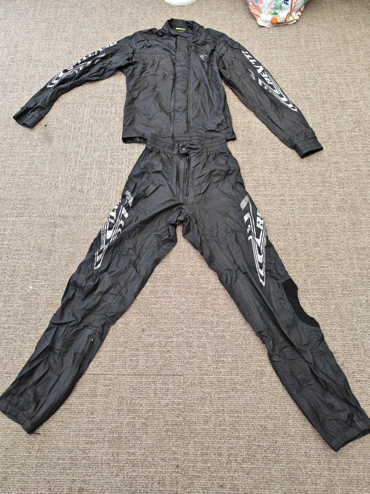 Revit regenpak, 2 delig, strak race model., Motoren, Kleding | Motorkleding, Ophalen of Verzenden, Overall