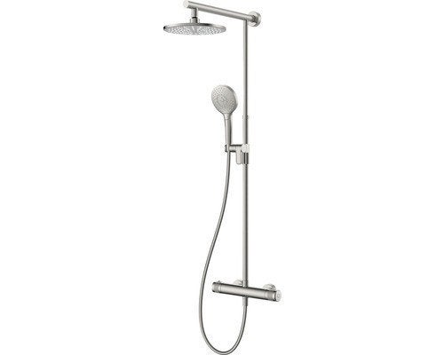 Regendouche, rvs, geborsteld staal, nieuw in doos, Ophalen, Nieuw, Rvs, Douche