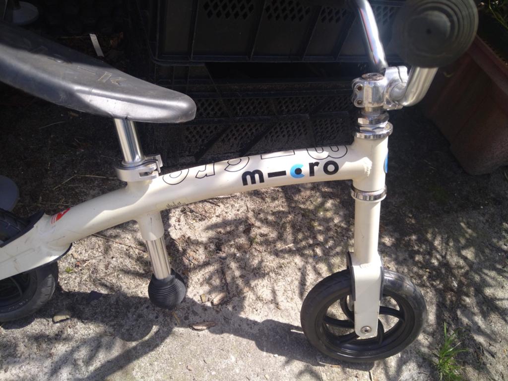 Micro Kickbike Loopfiets/Step - Gebruikt, Fietsen en Brommers, Steps, Ophalen of Verzenden