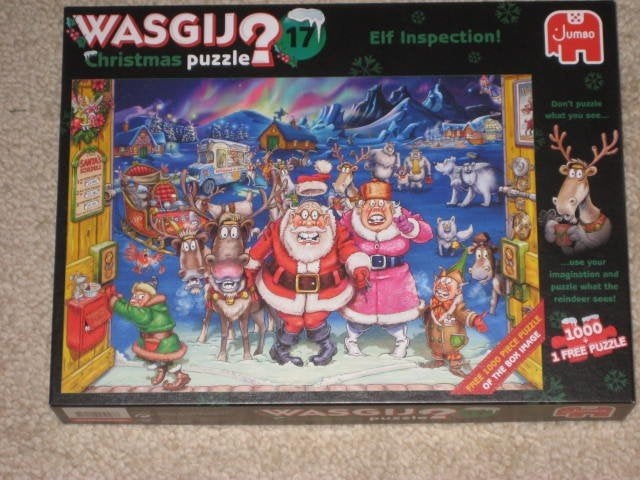 Kerstpuzzels Wasgij, van Haasteren, Ravensburger; ZGAN, Ophalen of Verzenden, 500 t/m 1500 stukjes, Zo goed als nieuw