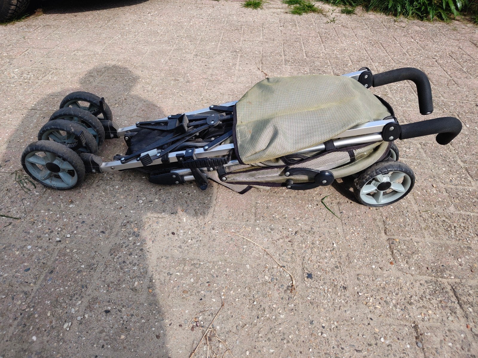 Handige en compacte buggy - Ideaal voor onderweg!, Ophalen, Gebruikt, Overige merken, Verstelbare rugleuning