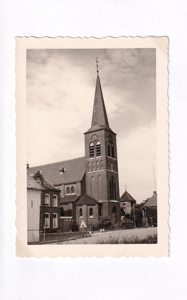 706D 3x foto Appeltern Maasdijk Servatiuskerk, Verzamelen, Ophalen of Verzenden, 1960 tot 1980, Ongelopen, Gelderland