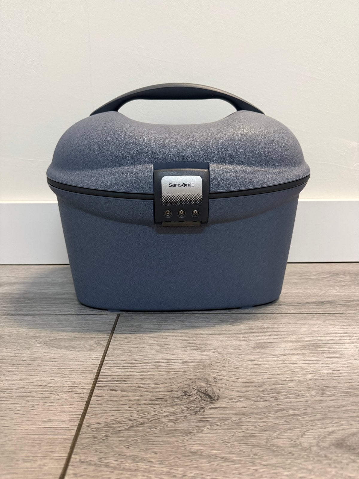 Samsonite Hardcase Beautycase - Zo goed als nieuw, Ophalen, Blauw, Zo goed als nieuw, Met slot