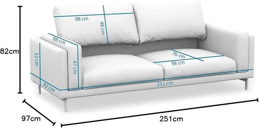 Ikea nockeby 3-zitsbank, Ophalen, 100 cm, Tweepersoons, Zo goed als nieuw